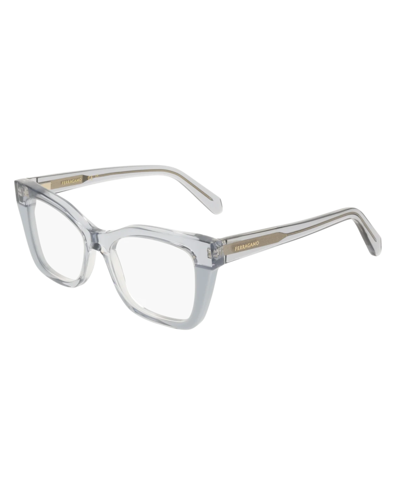 Ferragamo SF3052 transparent 454 color - eyeglasses