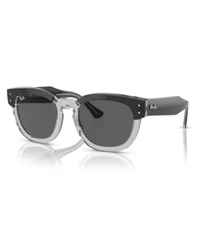 Ray-Ban RB0298S Mega Hawkeye 1396B1 Grigio Trasparente Occhiali Da Sole
