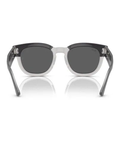 Ray-Ban RB0298S Mega Hawkeye 1396B1 Grigio Trasparente Occhiali Da Sole