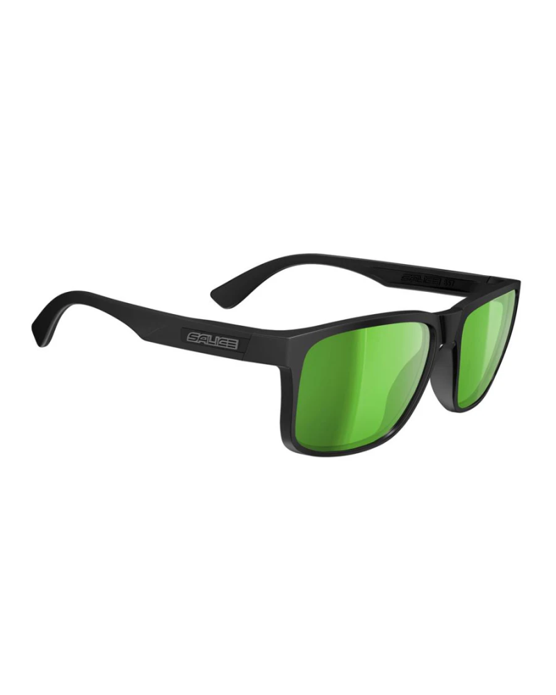 Salice 857 colore Nero RWP Verde - Occhiali da Sole
