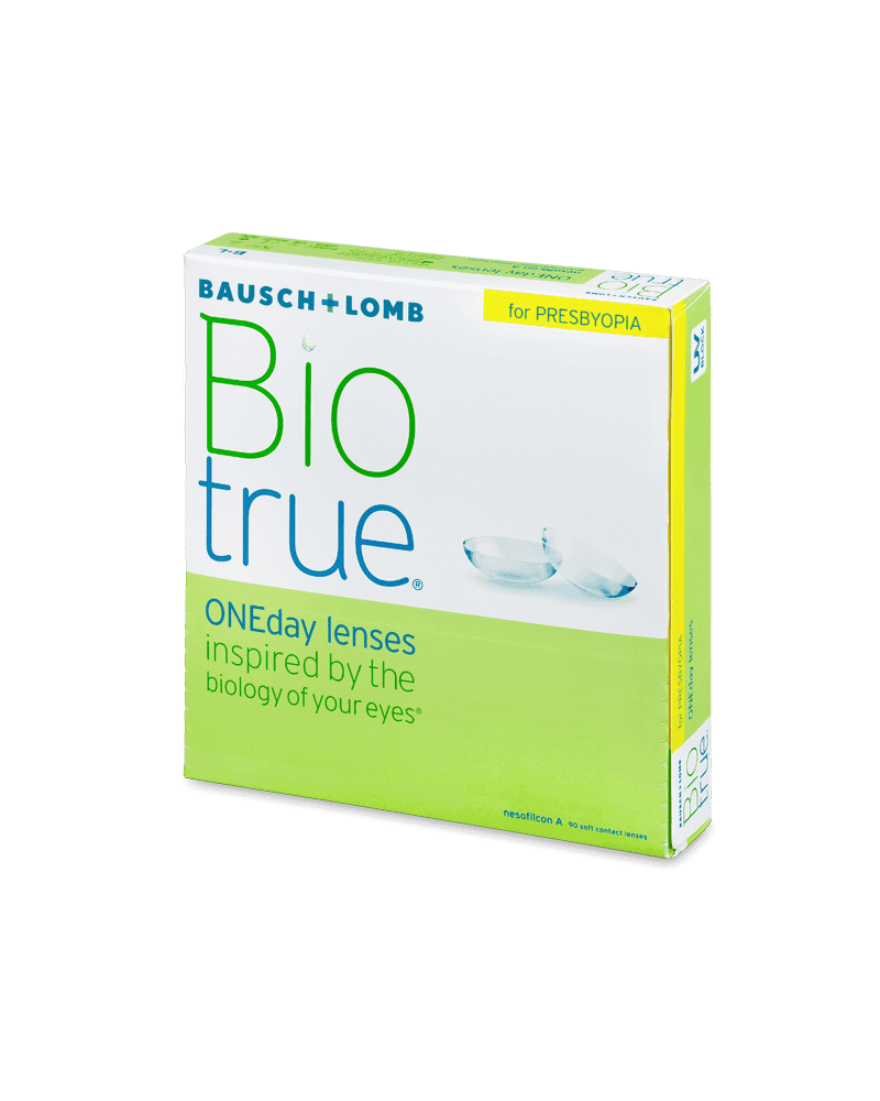 Biotrue OneDay para las lentes de contacto multifocal de Presbyopia 90 en oferta - Precio de salida