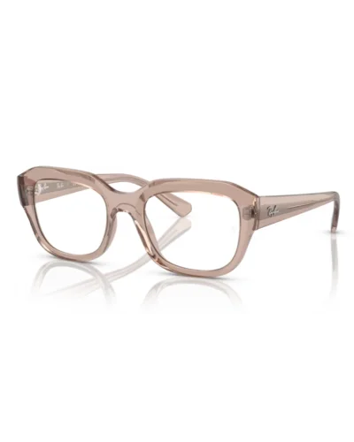 Ray-Ban 0RX7225 Leonid Colore 8317 Marrone Chiaro Trasparente Occhiali Da Vista