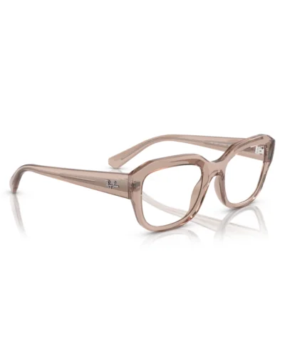 Ray-Ban 0RX7225 Leonid Colore 8317 Marrone Chiaro Trasparente Occhiali Da Vista