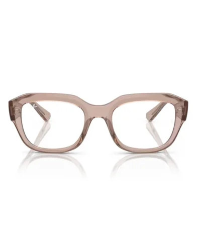 Ray-Ban 0RX7225 Leonid Colore 8317 Marrone Chiaro Trasparente Occhiali Da Vista