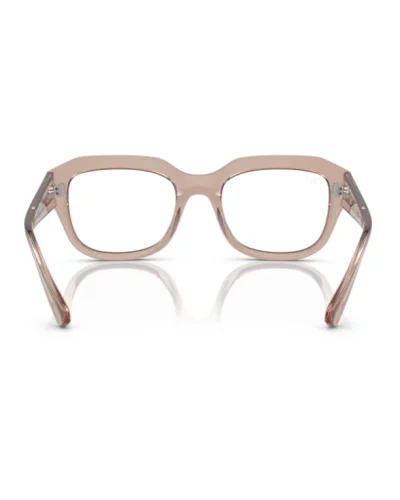 Ray-Ban 0RX7225 Leonid Colore 8317 Marrone Chiaro Trasparente Occhiali Da Vista