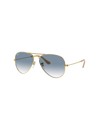 Ray-Ban 3025 color 0013f arista gold - sunglasses