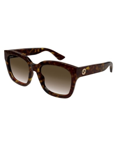 Gucci GG1338S colore 003 Havana con lente Marrone - Occhiali da Sole