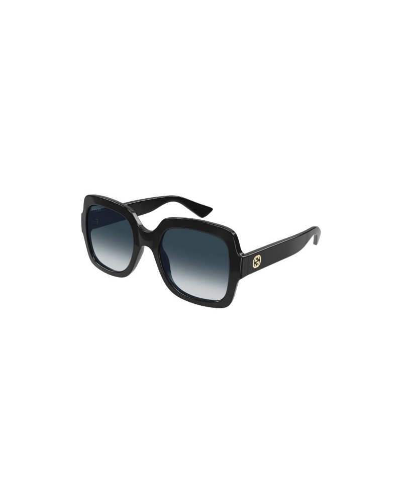 Gucci GG1337S color 001 black with blue lenses - sunglasses