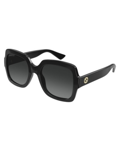 Gucci GG1337S colore 002 Nero con Lenti Grigie - Occhiali da Sole