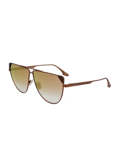 Victoria Beckham VB239S Colore 230 Striped Brown Occhiali Da Sole