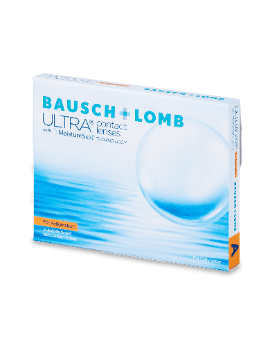 Ultra para astigmatismo 3 lentes de contacto mensuales - Lomb Bausch - Promo