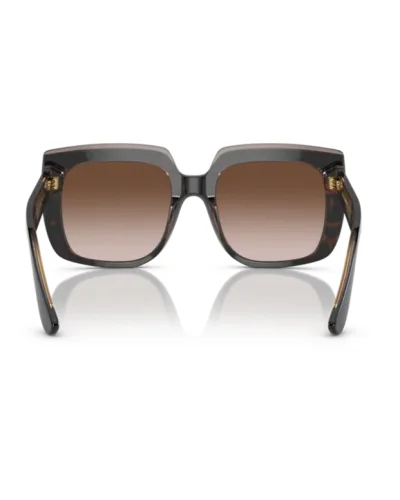 Dolce & Gabbana 0DG4414 Colore 502/13 Havana su marrone trasparente Occhiali Da Sole