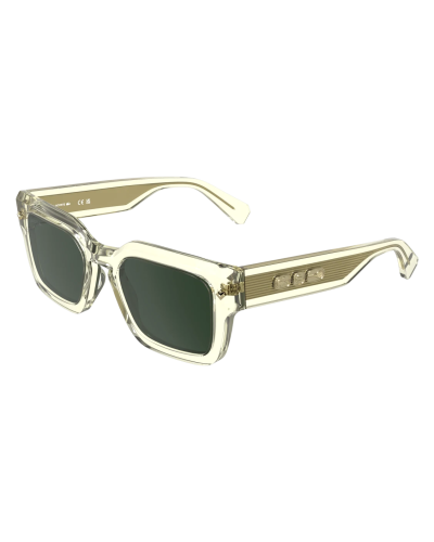 Lacoste L6071S 750 transparent yellow color - sunglasses