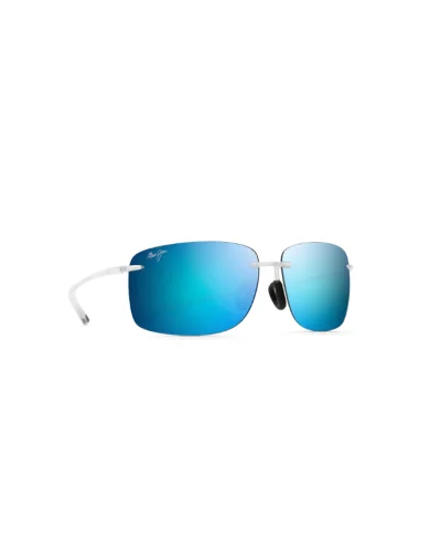 Maui Jim Hema Colore Trasparente Lente Blu Occhiali Da Sole