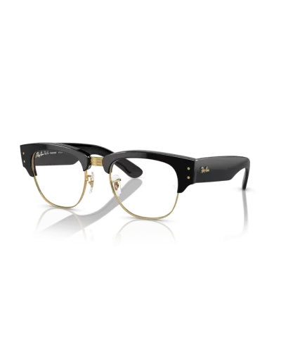 Ray-Ban 0316s Mega Clubmaster 901/GG Nero su oro Occhiali Da Sole