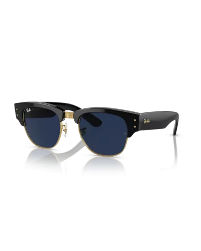 Ray-Ban 0316s Mega Clubmaster 901/GG Nero su oro Occhiali Da Sole