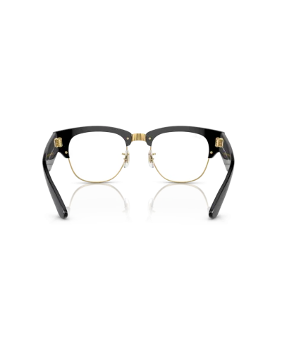 Ray-Ban 0316s Mega Clubmaster 901/GG Nero su oro Occhiali Da Sole