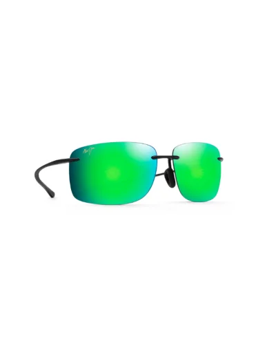Maui Jim Hema Colore Nero Lente Verde Occhiali Da Sole
