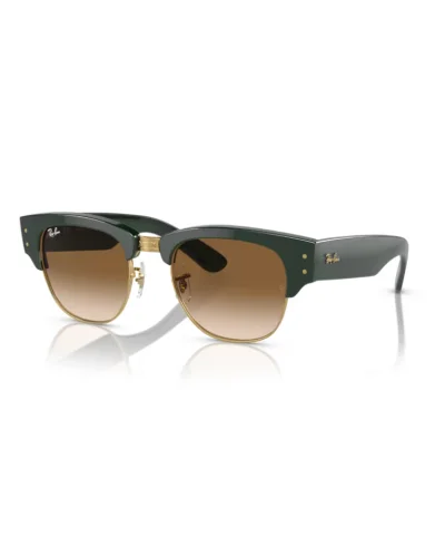 Ray-Ban 0316s Mega Clubmaster 136851 Verde Su Oro Occhiali Da Sole