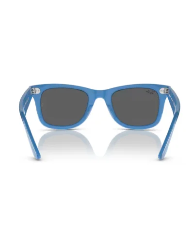 Ray-Ban 2140 Wayfarer 1409B1 Fotocromatico Blu a Righe Occhiali Da Sole