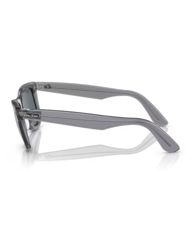 Ray-Ban 2140 Wayfarer 6773R5 Grigio Trasparente Occhiali Da Sole