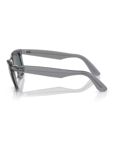 Ray-Ban 2140 Wayfarer 6773R5 Grigio Trasparente Occhiali Da Sole