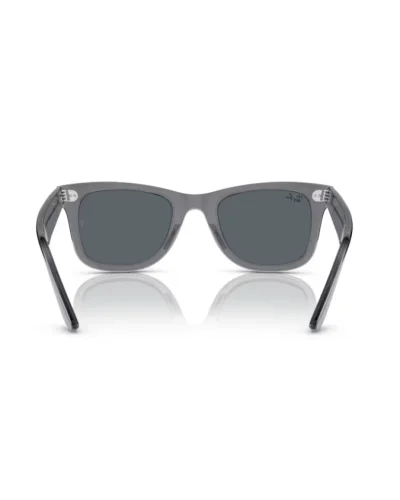 Ray-Ban 2140 Wayfarer 6773R5 Grigio Trasparente Occhiali Da Sole