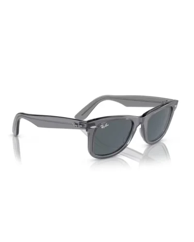 Ray-Ban 2140 Wayfarer 6773R5 Grigio Trasparente Occhiali Da Sole