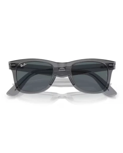 Ray-Ban 2140 Wayfarer 6773R5 Grigio Trasparente Occhiali Da Sole