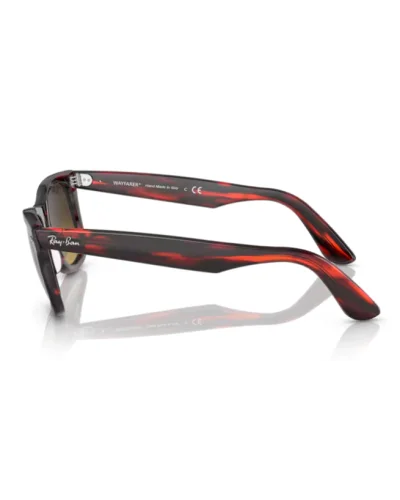 Ray-Ban 2140 Wayfarer 136285 Striato Rosso Da Sole