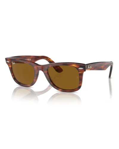 Ray-Ban 2140 Wayfarer 954 Striato Havana Occhiali Da Sole