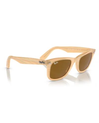 Ray-Ban 2140 Wayfarer 140833 Fotocromatico Marrone a Righe Occhiali Da Sole