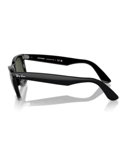 Ray-Ban 2140 Wayfarer 901 Nero Con Lenti Verde Occhiali Da Sole