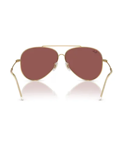 Ray-Ban R0101S Aviator Reverse 001/69 Oro arista Occhiali Da Sole