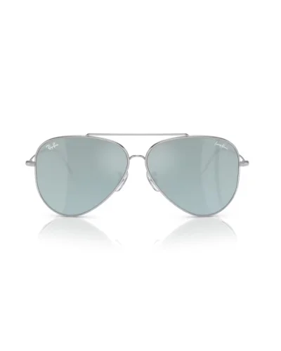 Ray-Ban R0101S Aviator Reverse 003/30 Argento Occhiali Da Sole