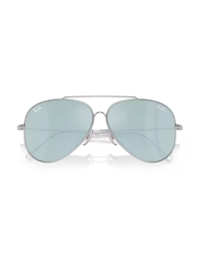 Ray-Ban R0101S Aviator Reverse 003/30 Argento Occhiali Da Sole