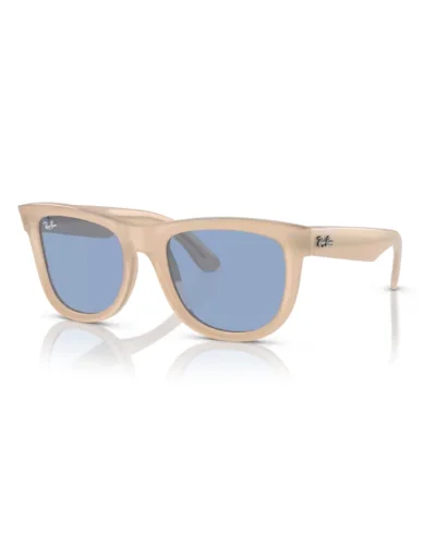 Ray-Ban R0502S Wayfarer Reverse 678072 Beige Opalino e Miele Occhiali Da Sole