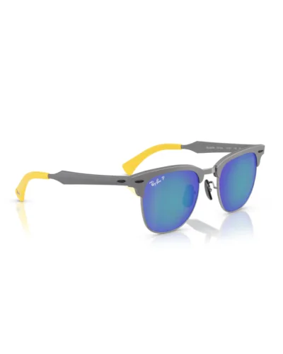 Ray-Ban 3807M F1134L Grigio Spazzolato Su Canna Di Fucile Occhiali Da Sole