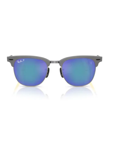 Ray-Ban 3807M F1134L Grigio Spazzolato Su Canna Di Fucile Occhiali Da Sole