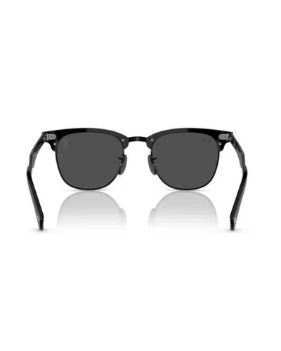 Ray-Ban 3807M F111B1 Nero Spazzolato Su Nero Occhiali Da Sole