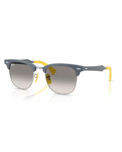 Ray-Ban 3807M F11232 Blu Spazzolato Argento Occhiali Da Sole