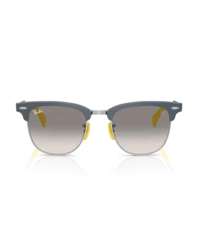 Ray-Ban 3807M F11232 Blu Spazzolato Argento Occhiali Da Sole
