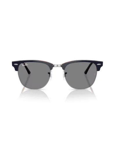 Ray-Ban 3016 Clubmaster 1278B1 Gunmetal/Blu Occhiali Da Sole
