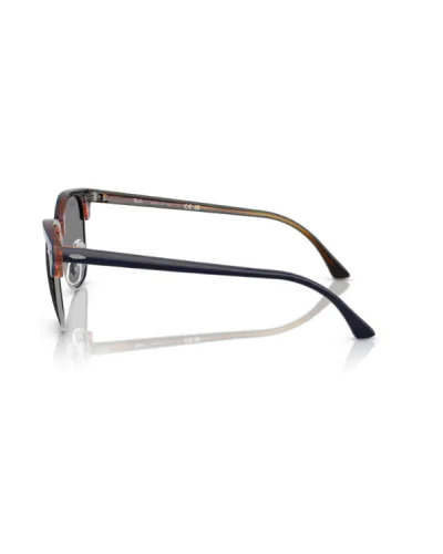 Ray-Ban 3016 Clubmaster 1278B1 Gunmetal/Blu Occhiali Da Sole