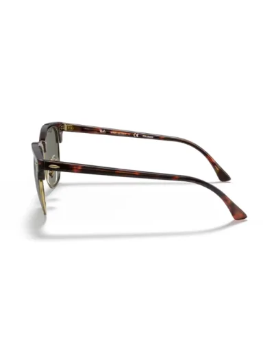 Ray-Ban 3016 Clubmaster 990/58 Tartarugato Su Oro Occhiali Da Sole