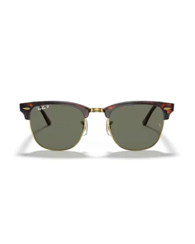 Ray-Ban 3016 Clubmaster 990/58 Tartarugato Su Oro Occhiali Da Sole