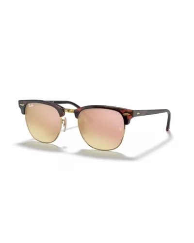 Ray-Ban 3016 Clubmaster 990/70 Havana Rosso Occhiali Da Sole