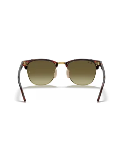 Ray-Ban 3016 Clubmaster 990/70 Havana Rosso Occhiali Da Sole