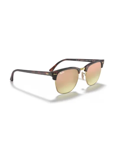 Ray-Ban 3016 Clubmaster 990/70 Havana Rosso Occhiali Da Sole