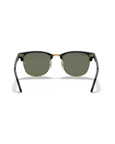 Ray-Ban 3016 Clubmaster 901/58 Nero Su Oro Occhiali Da Sole